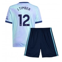 Arsenal Jurrien Timber #12 Replica Third Minikit 2024-25 Short Sleeve (+ pants)